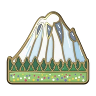 The mountain is out